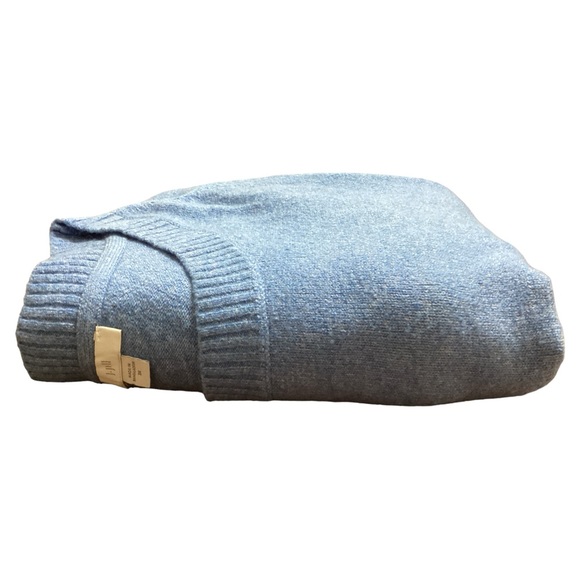 J. Jill Women's Long Sleeve Split Hem Blue Stretch Pullover Sweater Plus Size 3X - Picture 10 of 16